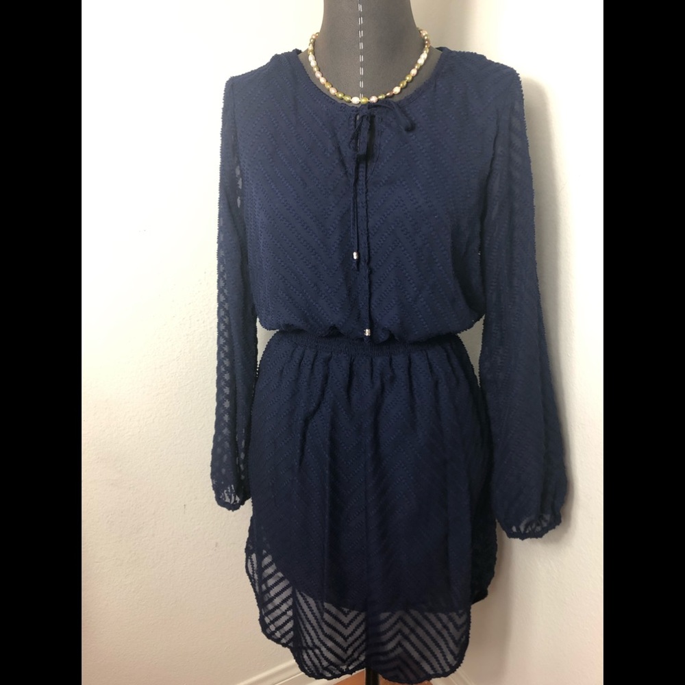 Daniel Rainn Blue Dress